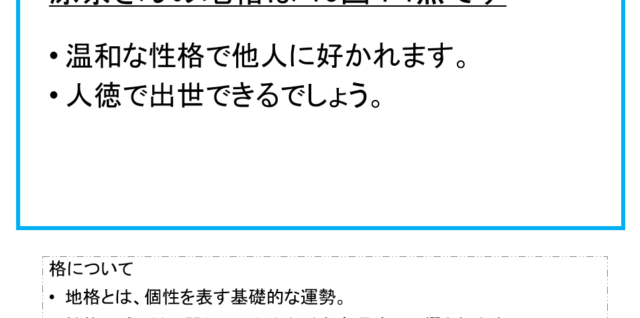 原尞さん：姓名占い（地格）