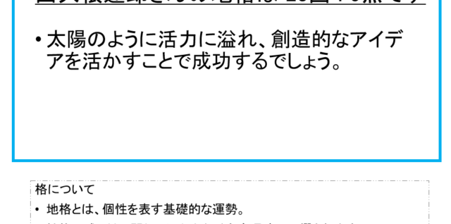 出久根達郎さん：姓名占い（地格）